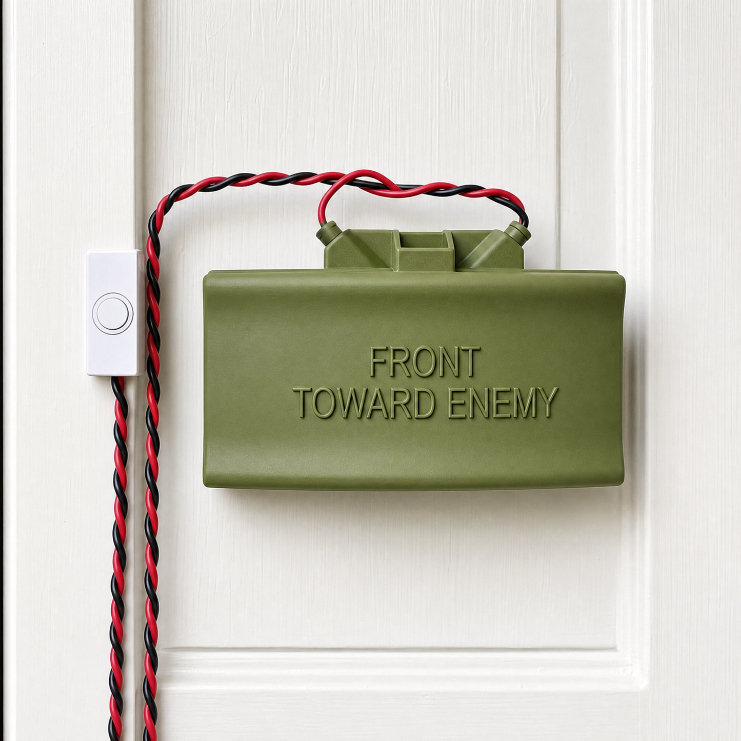 Mine Door™ – Fake Claymore Doorbell